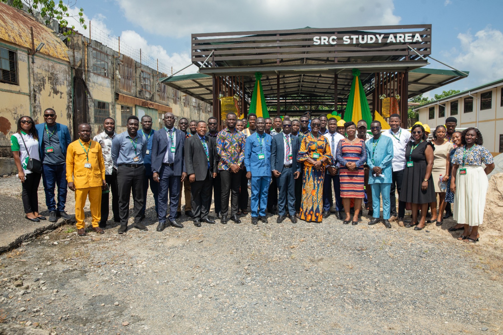Knust Commissions New Study Space At Obuasi Campus Kwame Nkrumah
